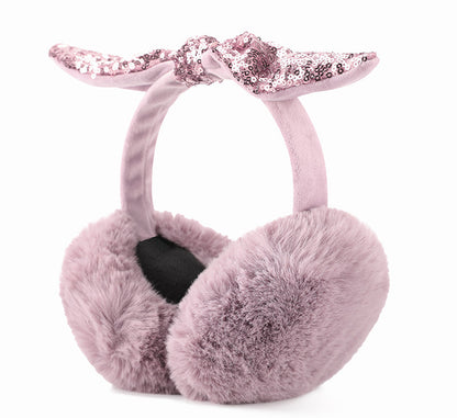 Winter Thickened Earmuffs To Keep Warm Plush Windproof Earmuffs - view 2