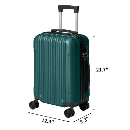 Three-in-one Textured Frosted Case Shell, Non-TSA Customs Lock, 28-inch Detachable Wheels, ABS Trolley Case, 20in, 24in - view 4