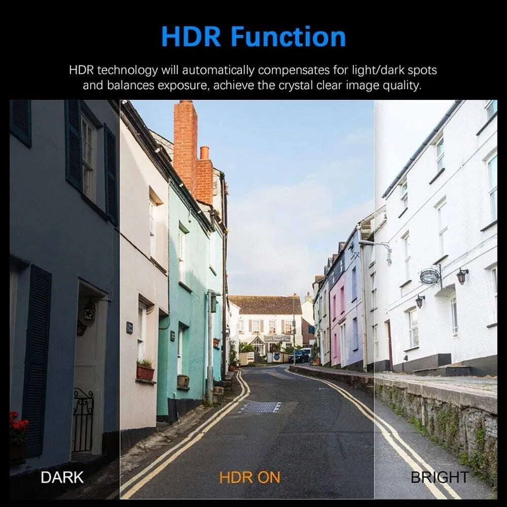 1080P Dual Lens Car DVR Dash Cam Video Recorder G-Sensor Front And Inside Camera - view 8