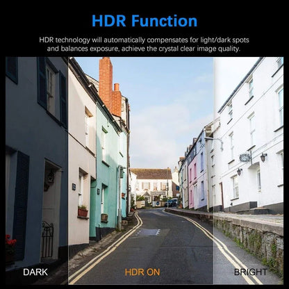 1080P Dual Lens Car DVR Dash Cam Video Recorder G-Sensor Front And Inside Camera - view 8