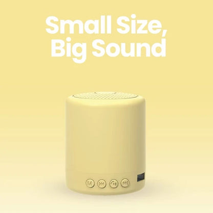Mini Wireless Speaker - Yellow - view 3