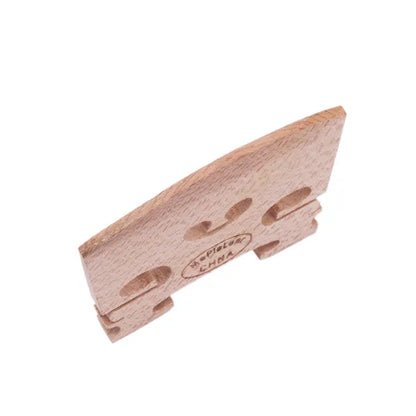 4-4 High Quality Maple Violin Bridge Wood-colored - view 2