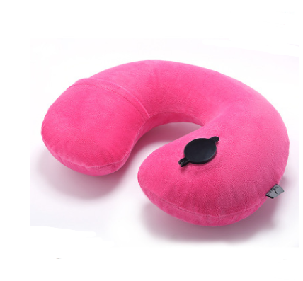 Inflatable U Shaped Pillow Travel Inflatable Pillow Car Neck Pillow Lunch Break Pillow Neck Pillow Portable - view 3