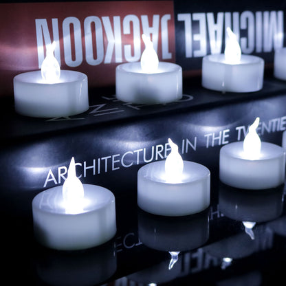 Electronic Candles Flickering LED Tea Light Battery Operate Bedside Night Lamp Flameless Party Lighting Decor - view 5