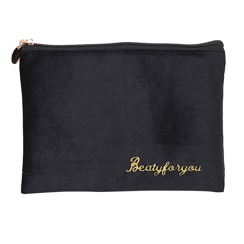 Velvet Cloth Cosmetic Bag Portable Cosmetic Storage Bag - view 4
