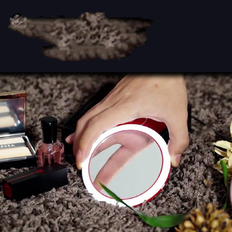 Wireless Charging LED Makeup Mirror Portable Smart Makeup Mirror - view 5