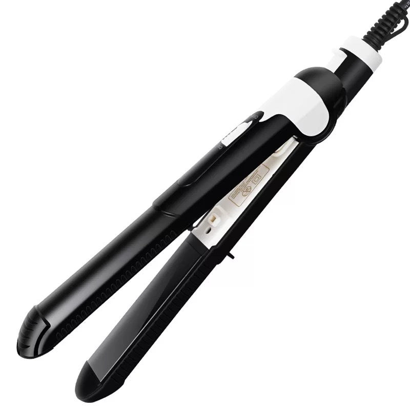 Straightening And Curling Dual-Purpose Hair Straightening Splint Mini Curling Iron Curling Iron Hair Straightener - view 2