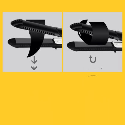 Straightening And Curling Dual-Purpose Hair Straightening Splint Mini Curling Iron Curling Iron Hair Straightener - view 3