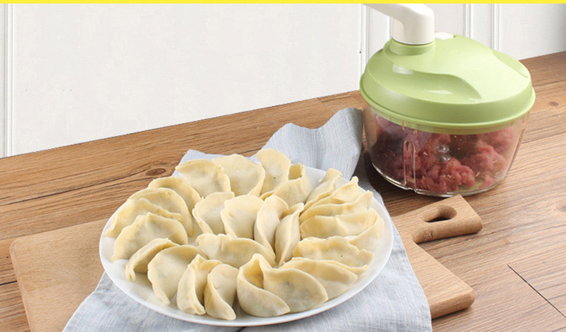 Household Manual Meat Grinder Dumpling Stuffing Kitchen Hand Mixer - view 2