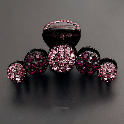 Large Luxury Rhinestone Grab Clip Hair Claw Clip Hair Accessories - view 3