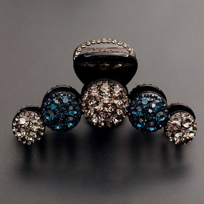 Large Luxury Rhinestone Grab Clip Hair Claw Clip Hair Accessories - view 2