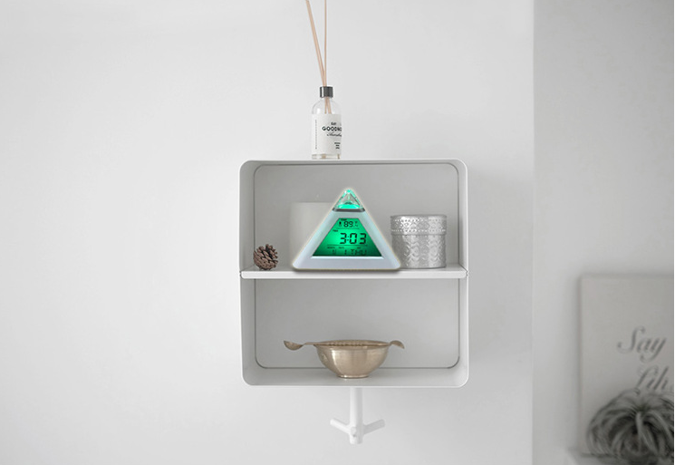 Pyramid Alarm Clock Student Creative Luminous Alarm Clock - view 3