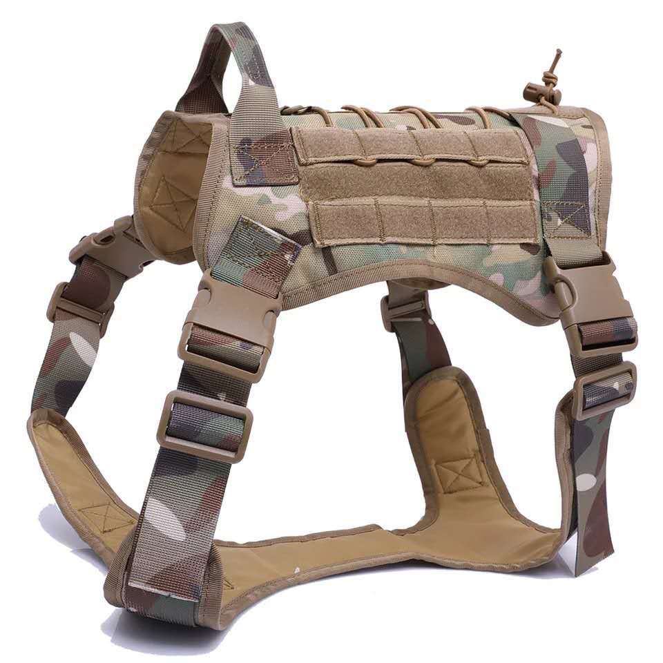 Military Tactical Dog Harness Service Working Pet Dog - view 5