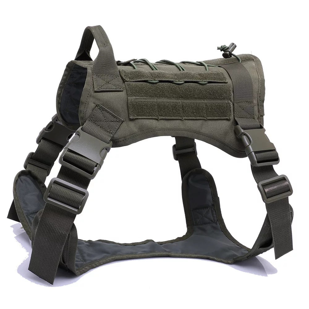 Military Tactical Dog Harness Service Working Pet Dog - view 4