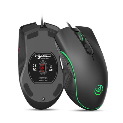 Glowing Gaming Mouse Gaming Wired Mouse - view 3