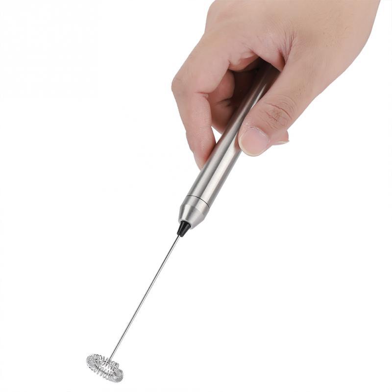 Milk Frother Stainless Steel Electric Milk Frother with Brac - view 2