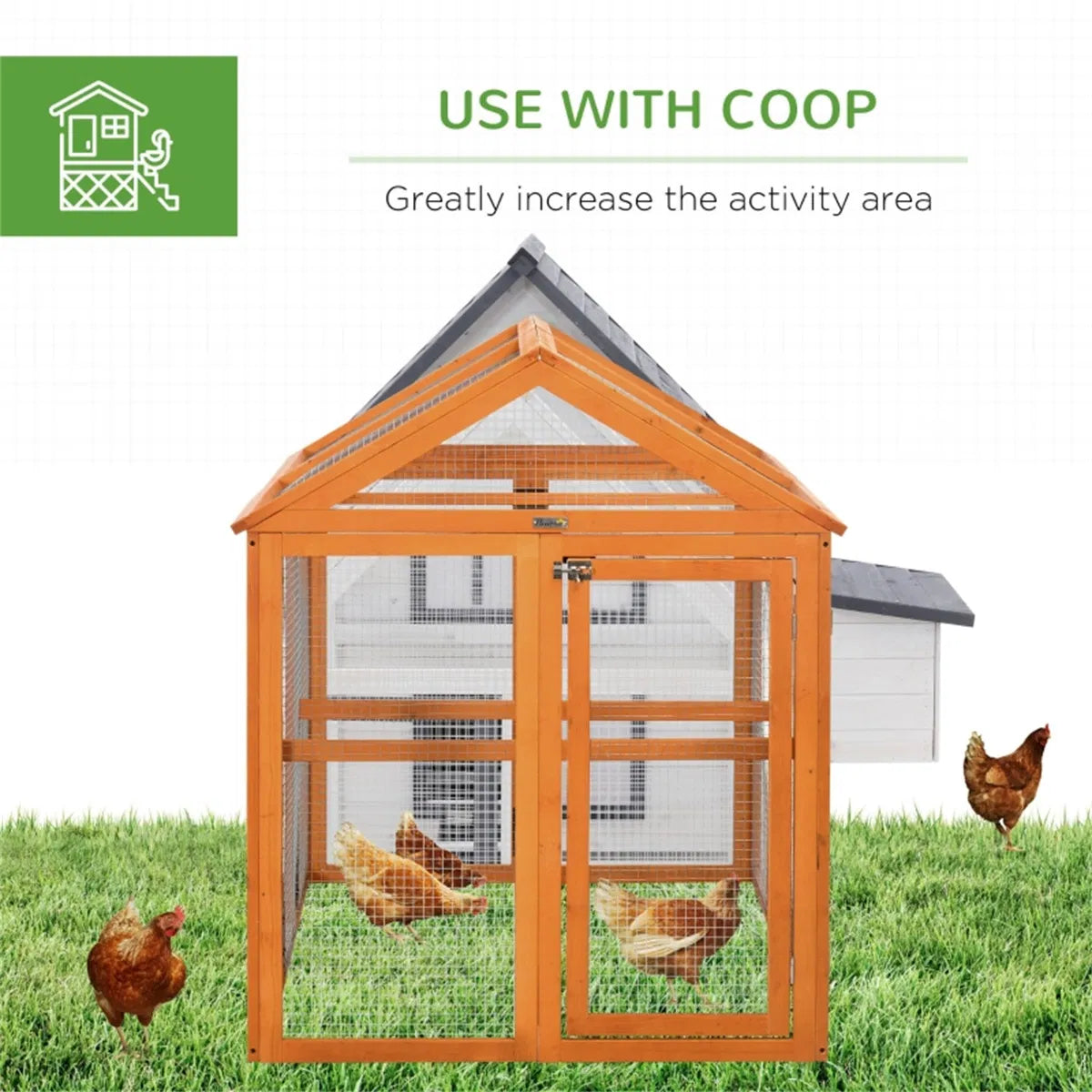 Wooden Chicken Coop - view 6