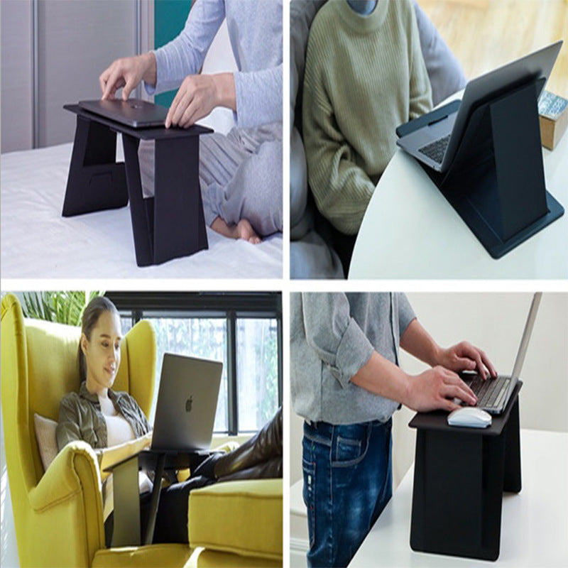 Portable Laptop Stand Foldable Support Base Notebook Stand Lapdesk Multifunctional Computer Laptop Holder Cooling Pad - view 2