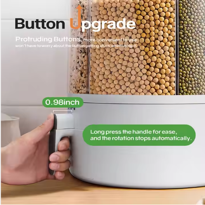 Rice Storage Containers Food Grain Cereal Bins Pet Food Storage Yikexiomi Bucket - view 5