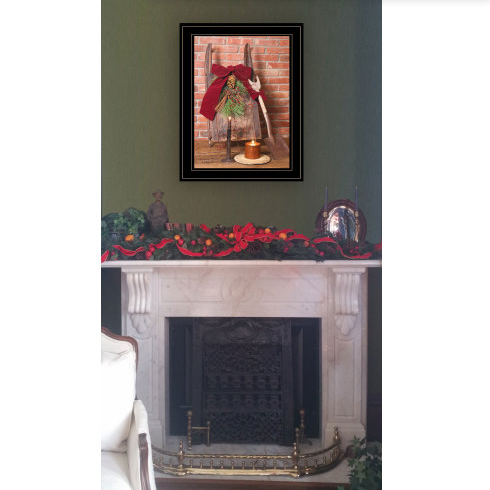 Let Christmas Live By Billy Jacobs, Ready To Hang Framed Print, Black Frame - view 2