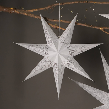 Handmade Paper Star 75cm Dia Festive Holiday Decor