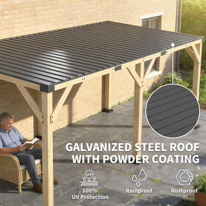 Wooden Gazebo - view 2