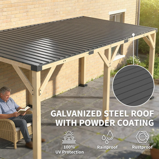 Wooden Gazebo - view 2