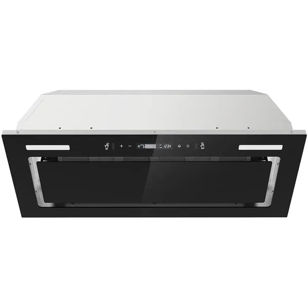 Range Hood Insert 30 Inch 800 CFM, Built-in Vent Hood Black Glass Gesture & Touch Control Kitchen Exhaust Fan - view 2