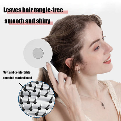 One-key Self-cleaning Hair Brush For Women Curly Hair Brush Anti-Static Airbag Massage Comb Airbag Massage Scalp Comb - view 7