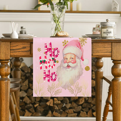Table Runner Christmas Christmas Tree Snowflake Decoration - view 9