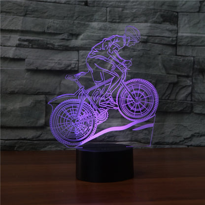 Mountain bike 3D light - view 2