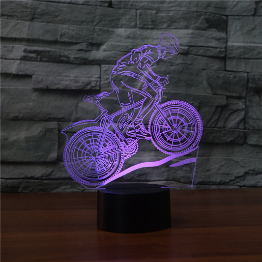 Mountain bike 3D light - view 2