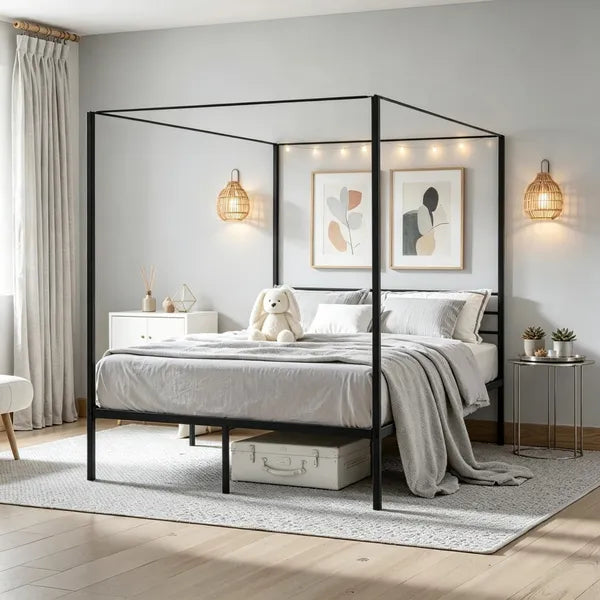 Canopy Bed Frame Only Bed Frame - view 2