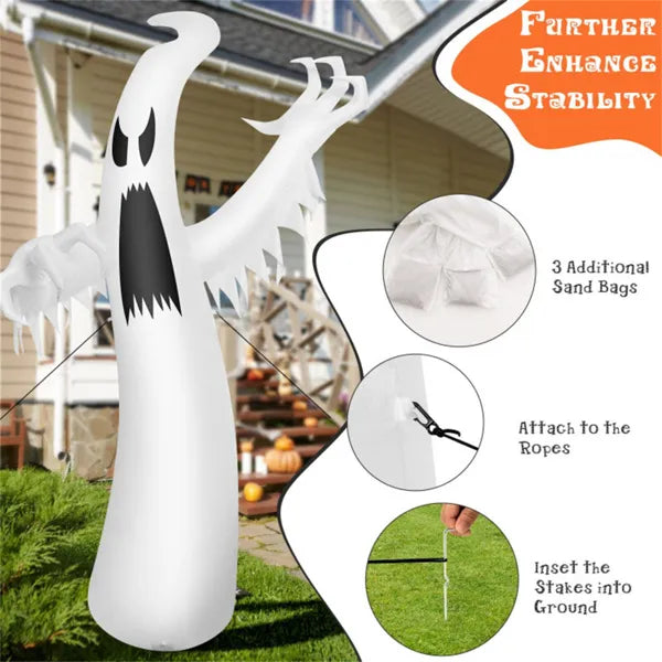 12 Feet Halloween Inflatable Ghost Decoration - view 2