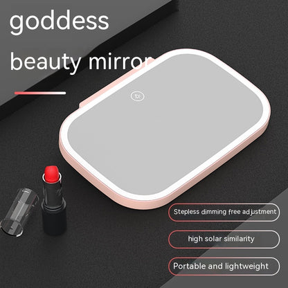 Car Portable Makeup LED Light Sun Visor Rearview Mirror Goddess Interior - view 9