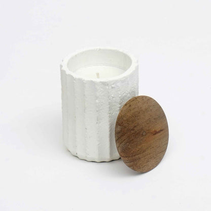 Jar Candle Ecomix Wax Fill With Wooden Lid - Vanilla Lavender, 6oz - view 3