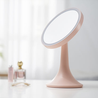 Round LED makeup mirror - view 3