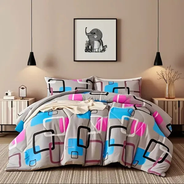 2pieces Comforter Set Twin Comforterx1 Pillowcasex1 Extremely Diverse Styles - view 4