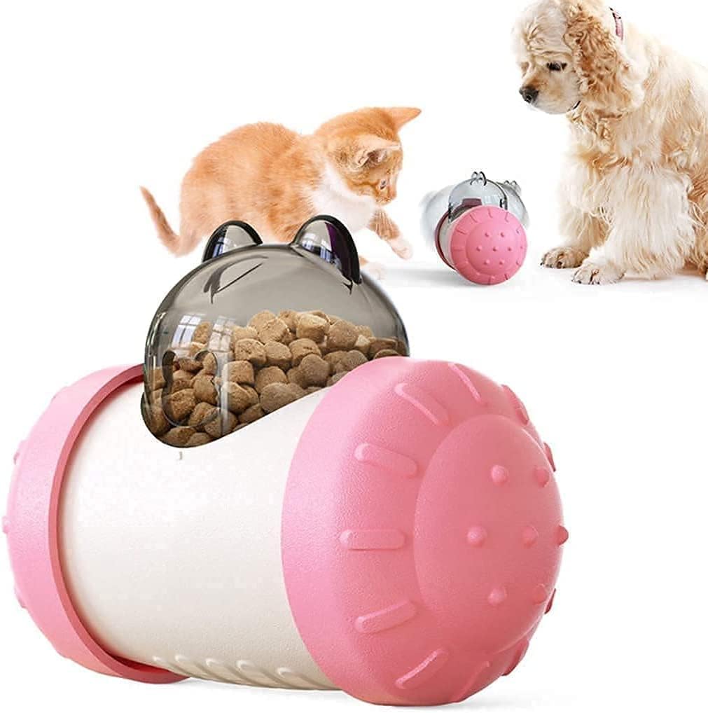 Cat Toys Interactive Dog Toys Treat Dispensing Dog Toys Cat Feeder Toy Dog Enrichment Toys Dog Treat Ball For Large