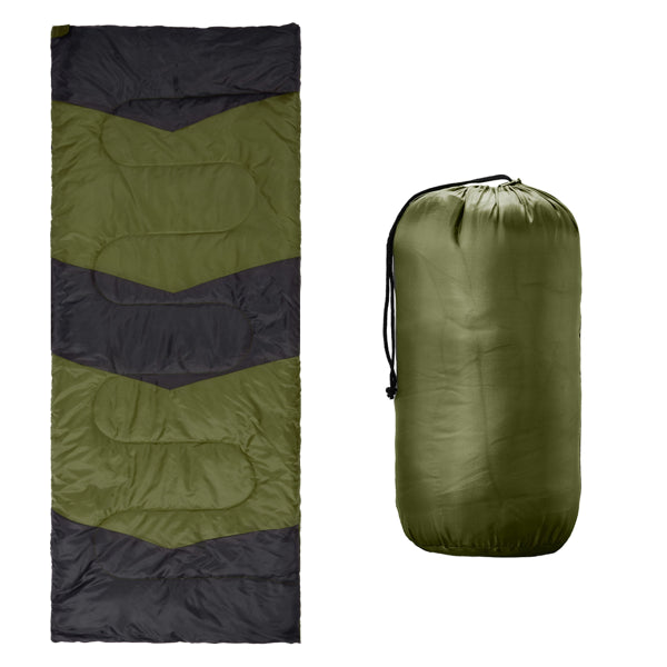 Lightweight Sleeping Bag For Backpacking, Hiking, Waterproof Compact Envelope Sleeping Bag For Cold & Warm Weather - view 4