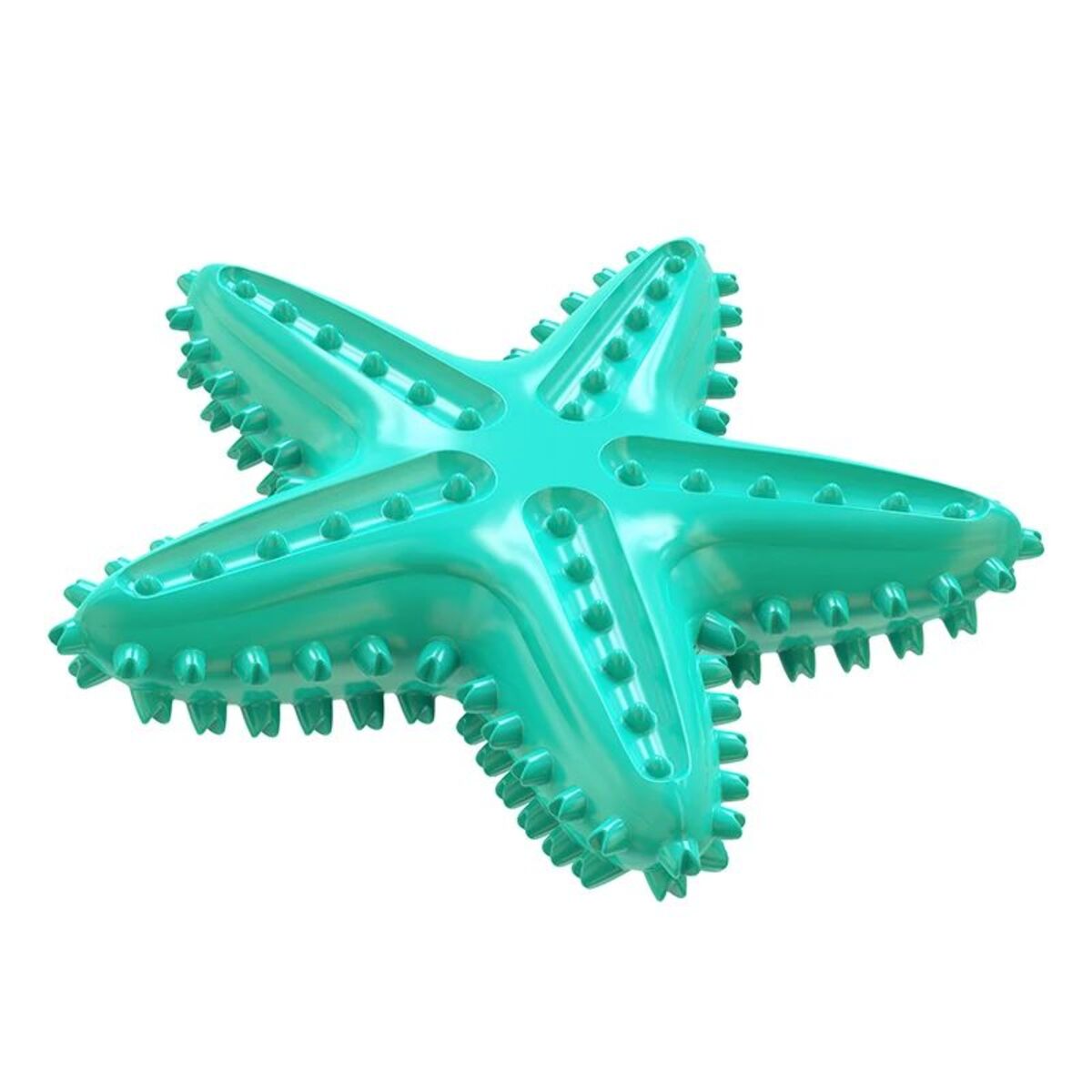 Dog Toys For Large Dogs Tooth Cleaning Chew Funny Interactive Training Starfish Toy Accessories Squeaky Toys TPR Toys - view 4