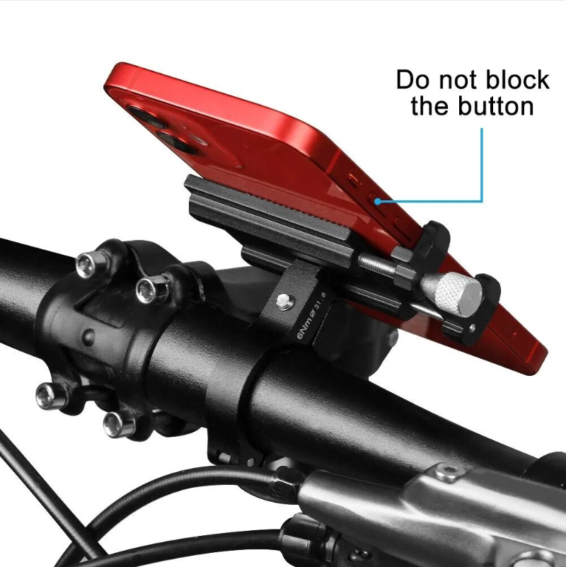 Aluminum Motorcycle Bike Bicycle Holder Mount Handlebar For Cell Phone GPS US - view 10