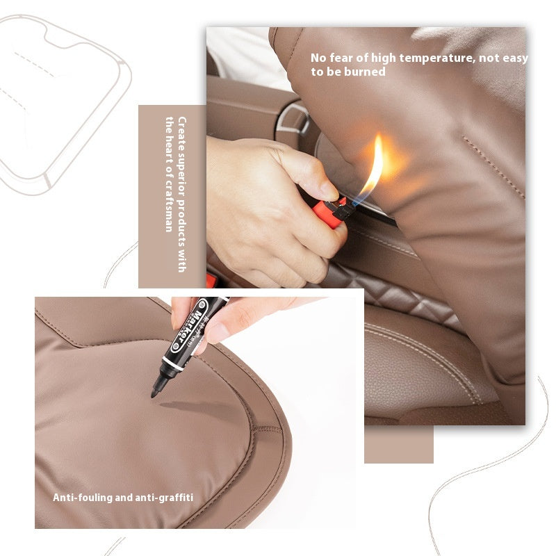 Car Seat Cushion Anti-fouling Leather For Car Seat Cushion - view 4