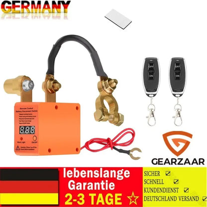 Automatic Battery Disconnect Switch Kit With Dual Remote Control, For 12V Systems - view 3