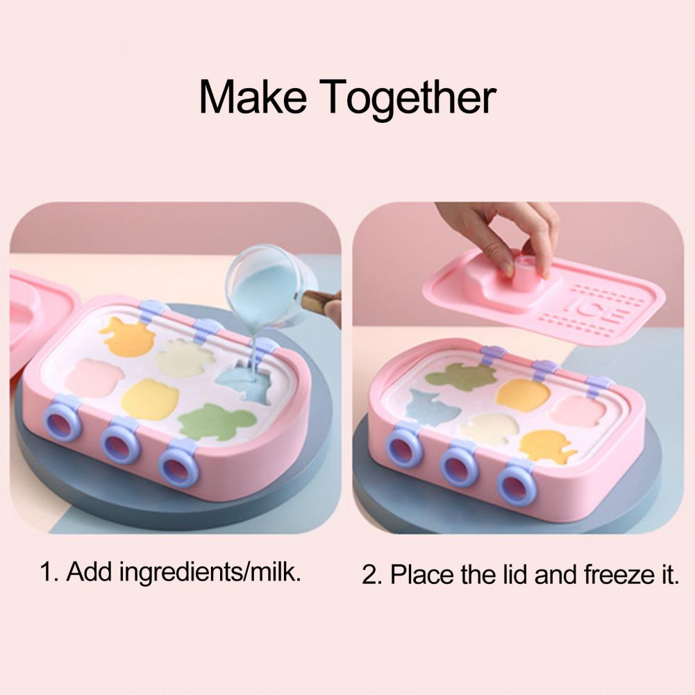 Ice Making Machine Grid Cavity Flexible Silicone Ice Hockey Machine - view 5