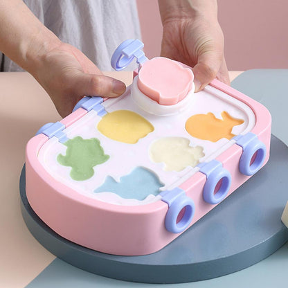 Ice Making Machine Grid Cavity Flexible Silicone Ice Hockey Machine - view 8