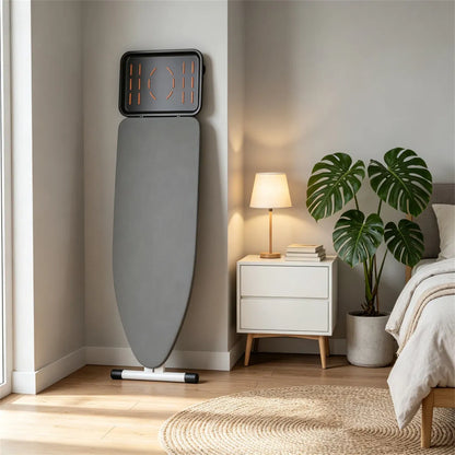 Adjustable Height Ironing Board, 7-Level Foldable Ironing Table with Perforated Metal Base - view 8