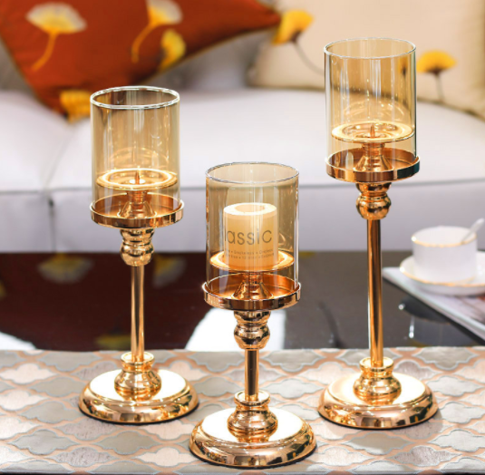 European-style Metal Candle Holders Creative Wax Holders Nordic Western Restaurant Table - view 6