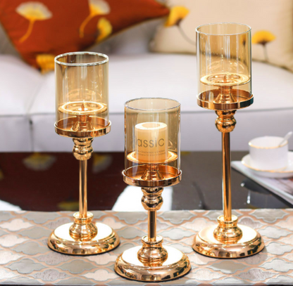 European-style Metal Candle Holders Creative Wax Holders Nordic Western Restaurant Table - view 6