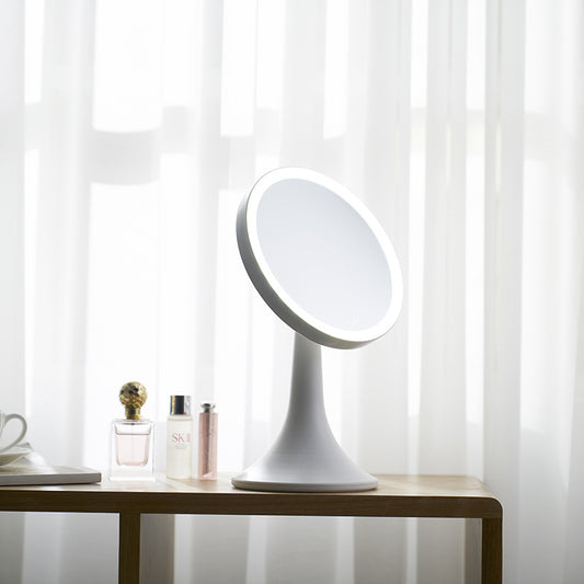 Round LED makeup mirror - view 2